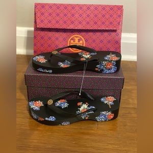 Tory Burch Platform Flip Flops - BRAND NEW